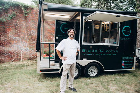 Blade & Wave food truck takes menu collab on the road